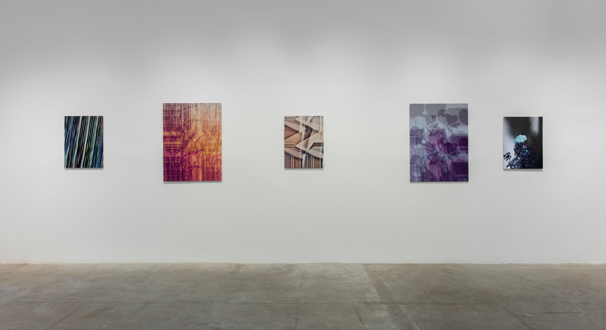 Installation View of Masood Kamandy: The Effect of Lightning on a Rainbow