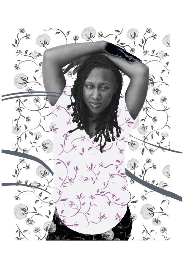 Carla Jay Harris, Desert Cotton Series, Brittany, 2016 Archival pigment print 36 x 24 in.