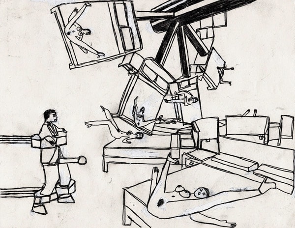 Still from Federico Solmi:&nbsp;Rocco Never Dies&nbsp;