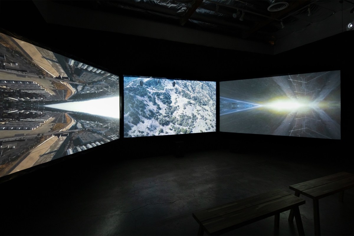 Installation view: &nbsp;Lia Halloran Double Horizon