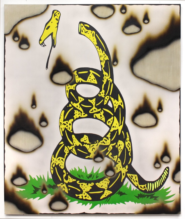 Josh Reames Cut Off, 2017  Acrylic on canvas  ​60 x 50 in.