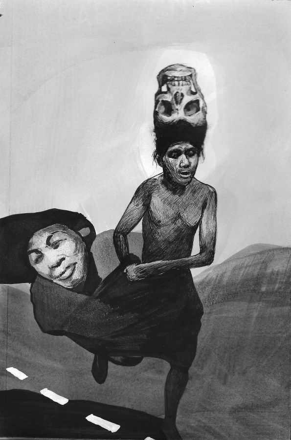 Hugo Crosthwaite Carpas Study, #10, 2013