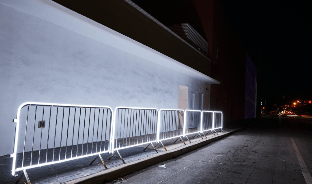 Installation view of Antonia Wrights's Yes/No