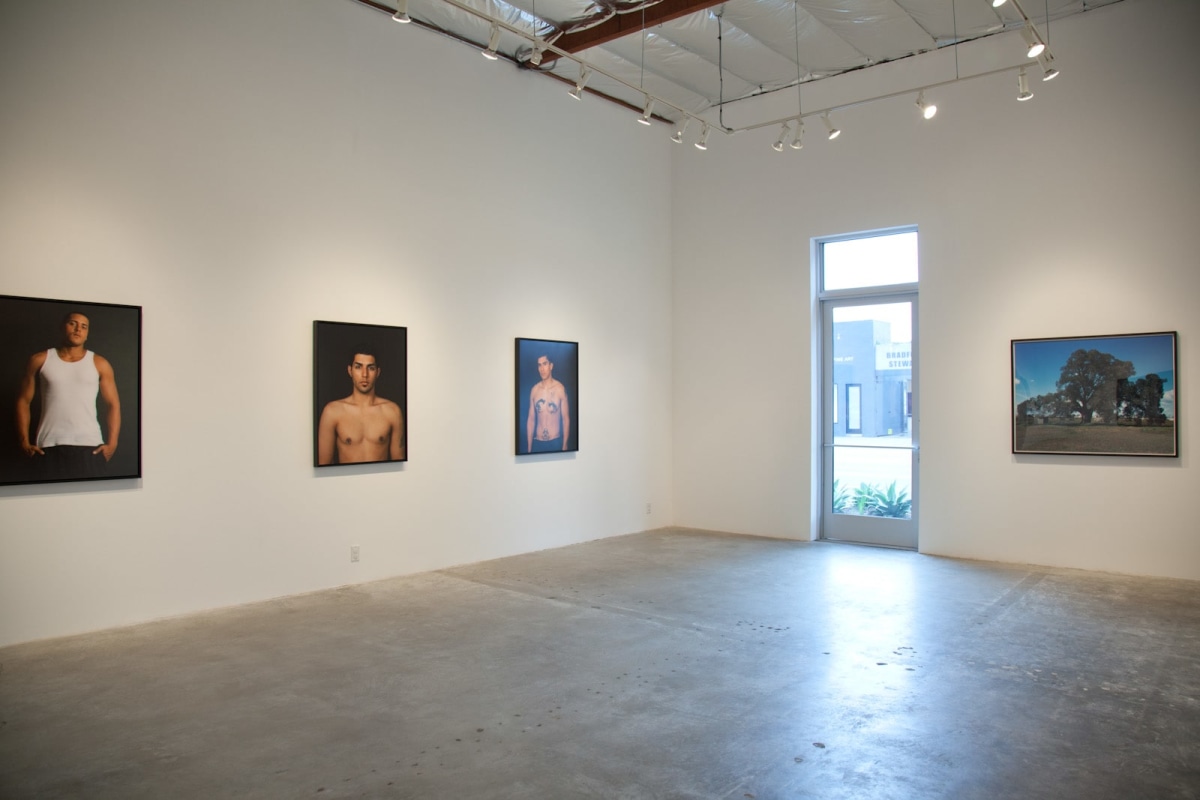 Installation View of Ken Gonzales-Day: Profiled | Hang Trees | Portraits