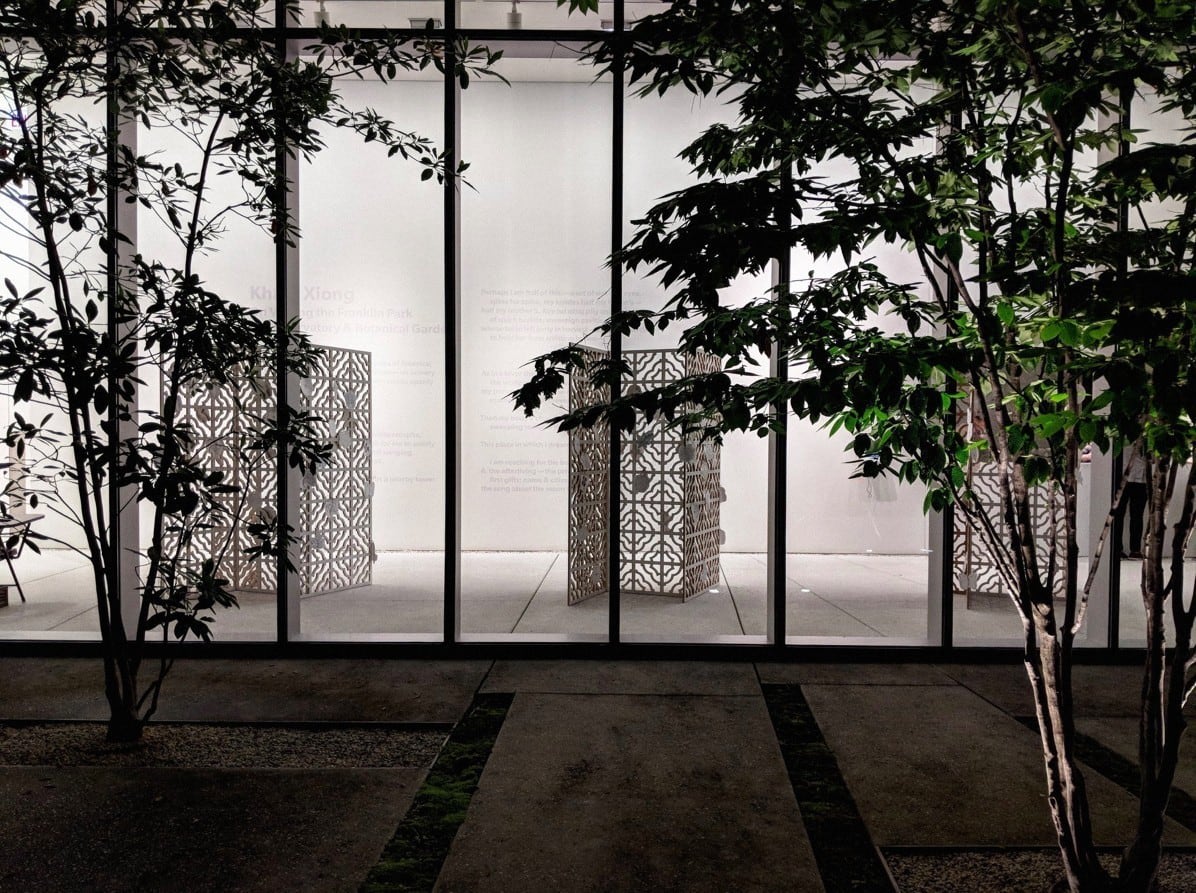 Installation view of&nbsp;GRAFT&nbsp;at the Poetry Foundation&nbsp;