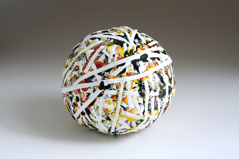 Margie Livingston Points and Lines, 2010  Acrylic 6 x 6 x 5.25 in.