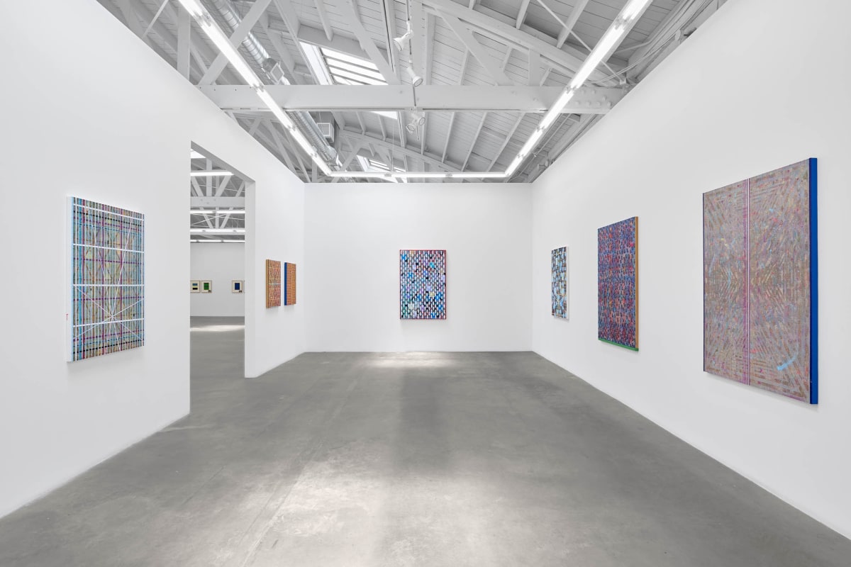 Installation view of KELLEY JOHNSON: Elusive Spaces, on view June 14 &ndash; Juy 19, 2025