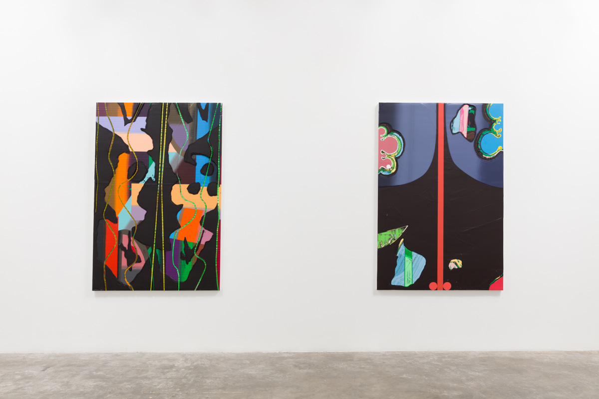 Installation View of Britton Tolliver: Bend To Play