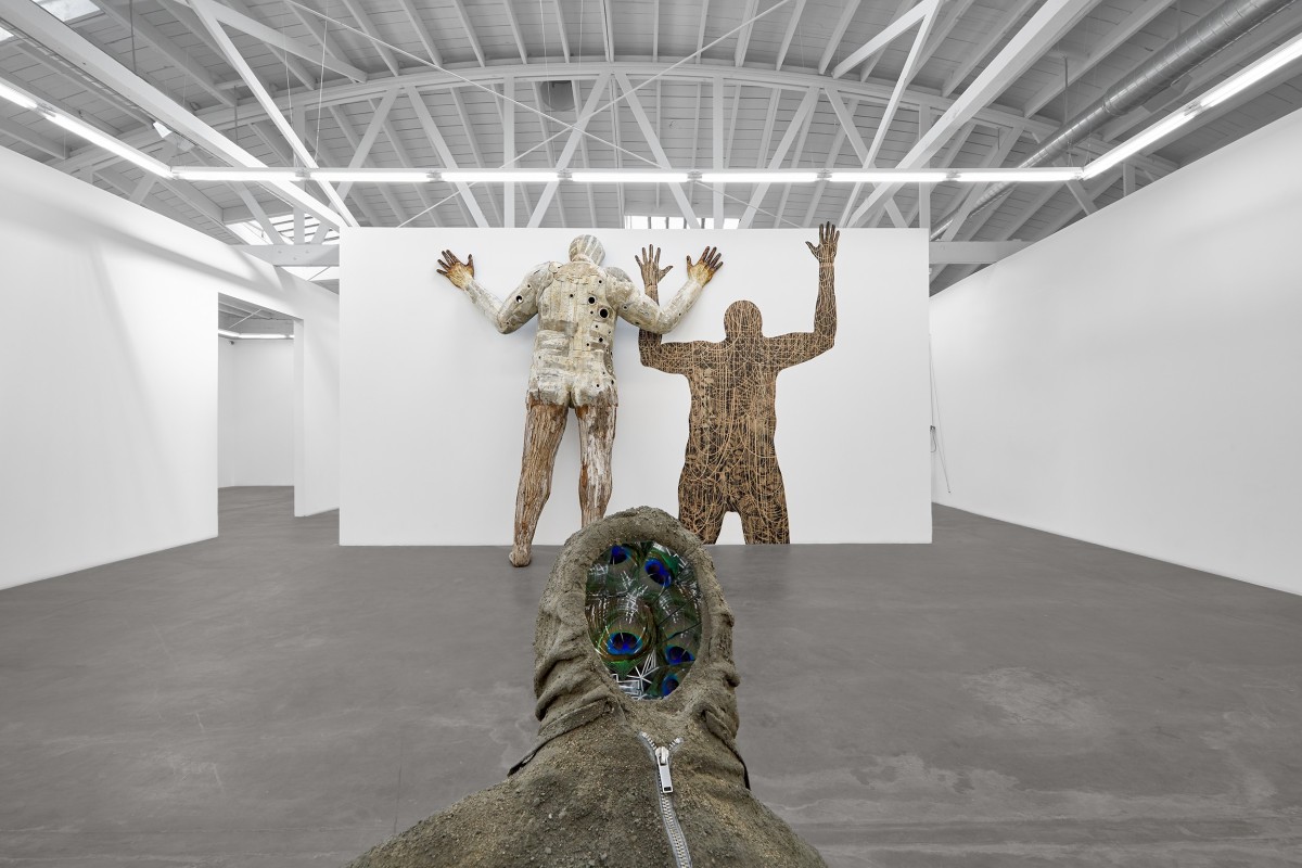 Installation view of&nbsp;HECTOR DIONICIO MENDOZA: Buscando Futuro / Searching for a Future, on view from January 13 to February 17, 2024