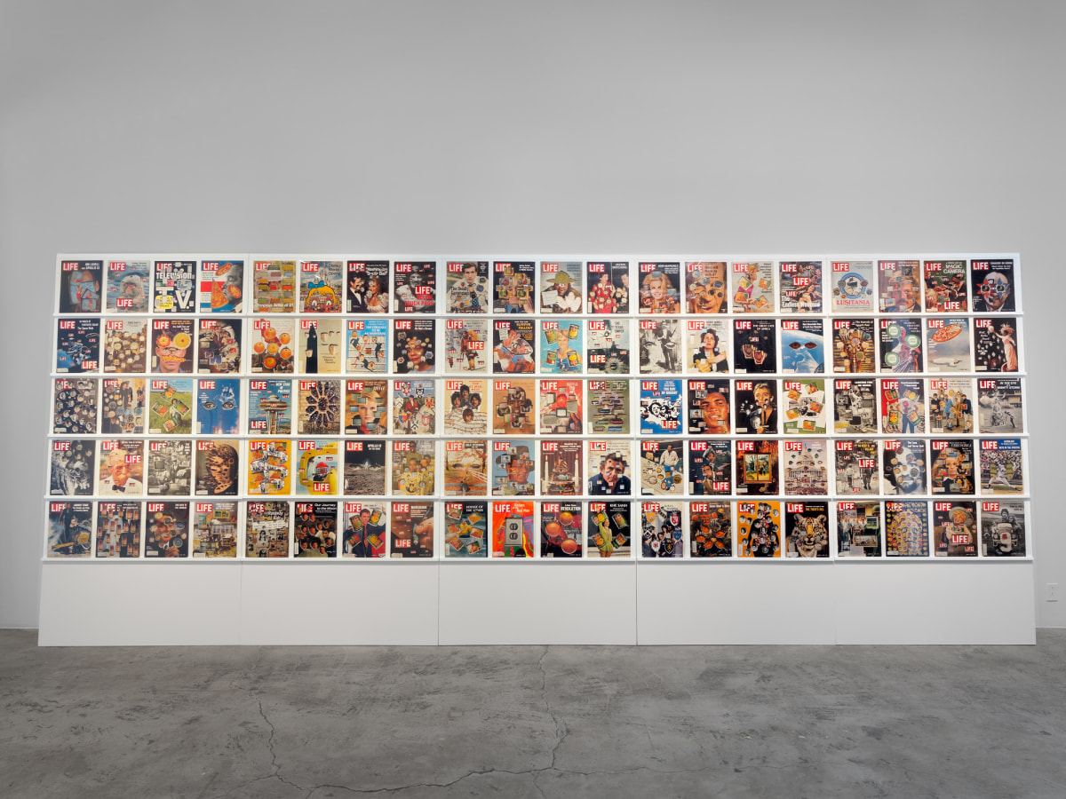 Installation view of DENNIS KOCH: Beyond the Funny Farm! Crypto-K, Cutouts, Cut-ups, Copies, Mirrors, Membranes, and Temporal Algorithms