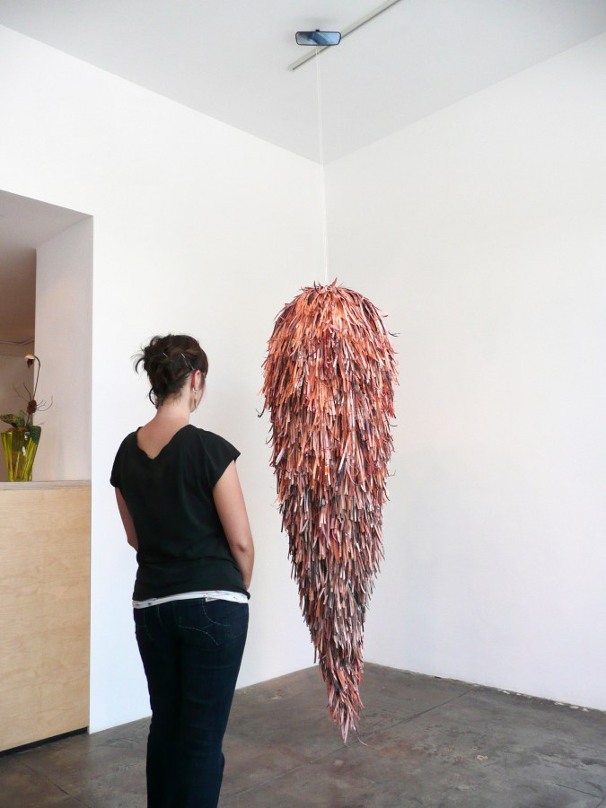 Installation View of David Adey: I've got a river of life flowing out of me