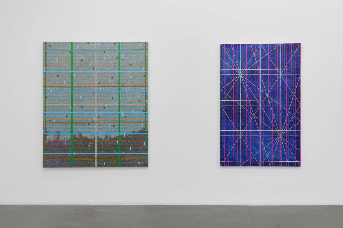 Installation view of KELLEY JOHNSON: Elusive Spaces, on view June 14 &ndash; Juy 19, 2025