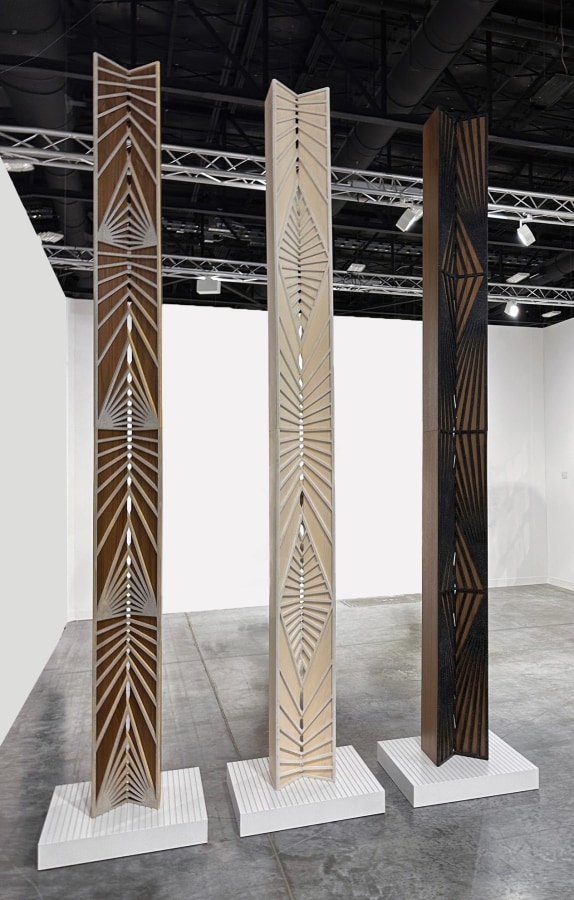 Edra Soto Entrelazadas, I, II, and III, 2023