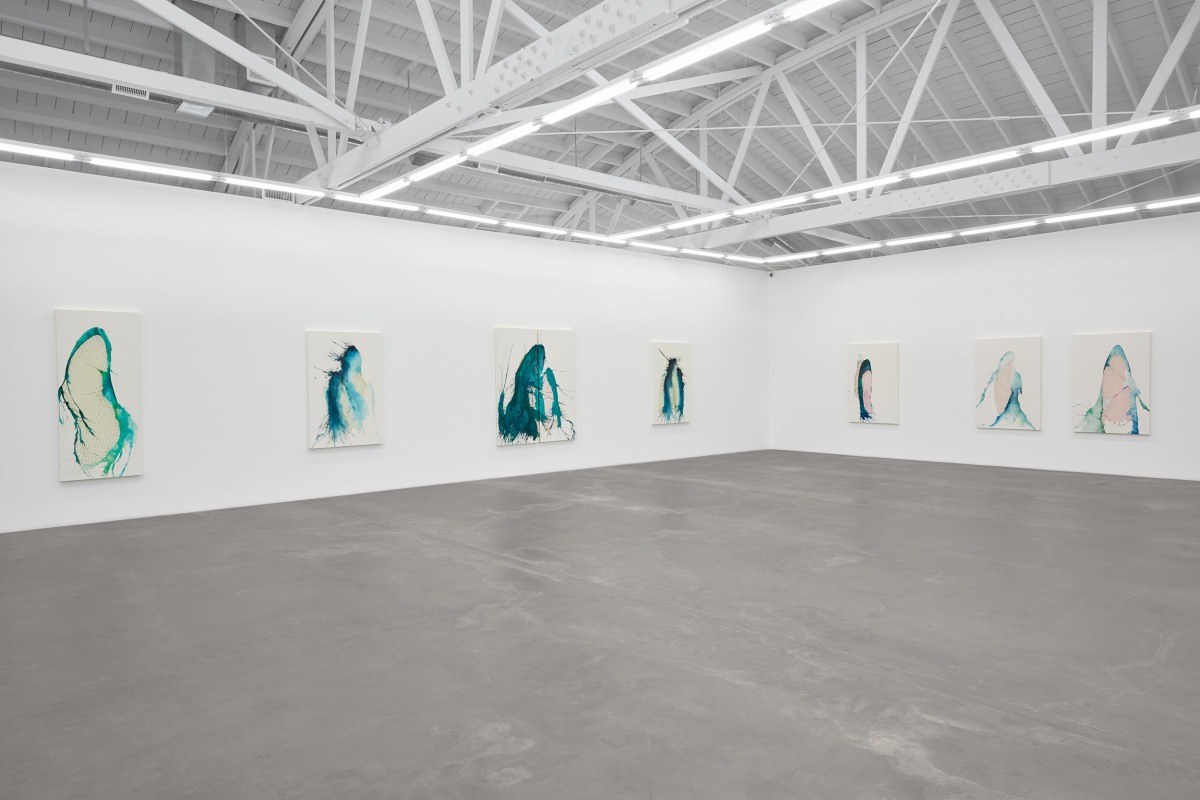 Installation view of&nbsp;Sherin Guirguis: A&rsquo;aru // Field of Reeds: Gathering, on view from November 4 - December 22, 2023