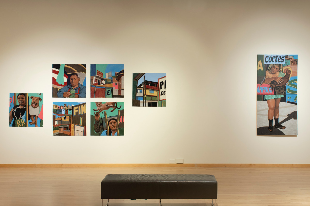 Installation view of Hugo Crosthwaite: Tijuacolor, Staniar Gallery, Washington &amp;amp; Lee University
