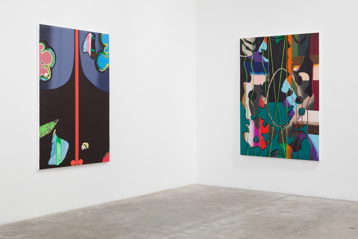 Installation View of Britton Tolliver: Bend To Play