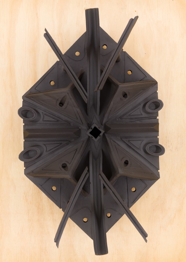 Rodrigo Valenzuela, Airstrip #3, 2020, Ceramic, 22.5 x 13 x 4 in.