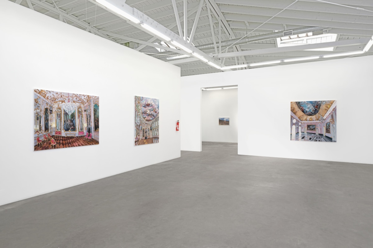 Installation view of Jean Lowe,&nbsp;Light and Space