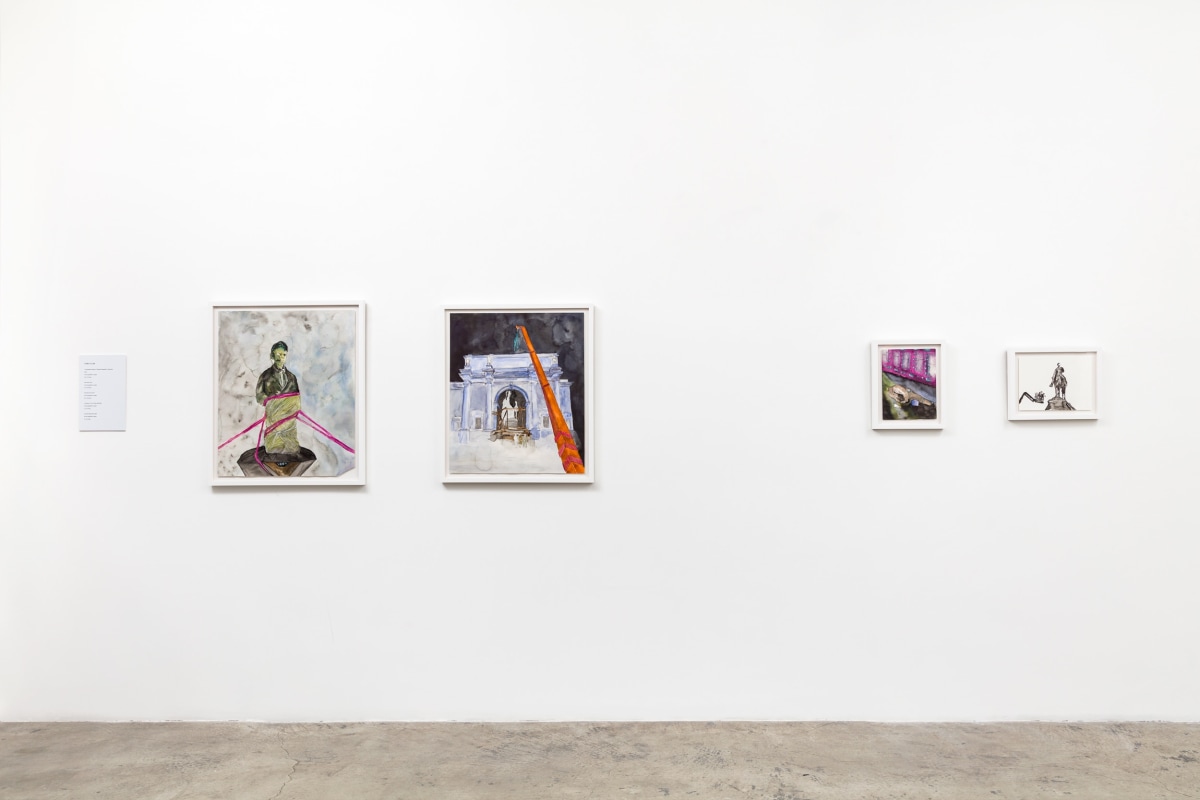 Installation View of&nbsp;Unreachable Spring: Kambui Olujimi