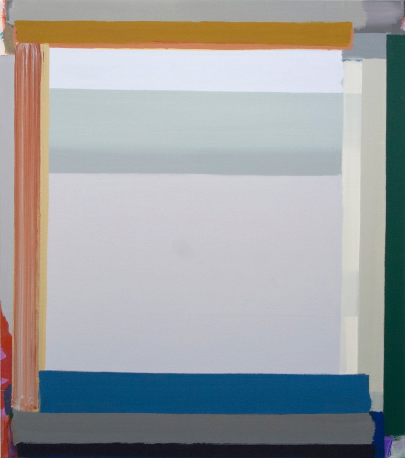 Michael Kindred Knight Runoff, 2014 Acrylic on Canvas  52 x 46 in.