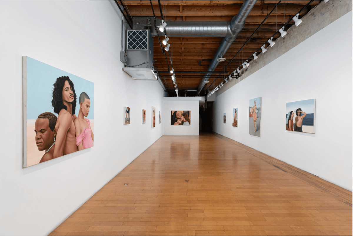 Installation view of They Devoured Everything.