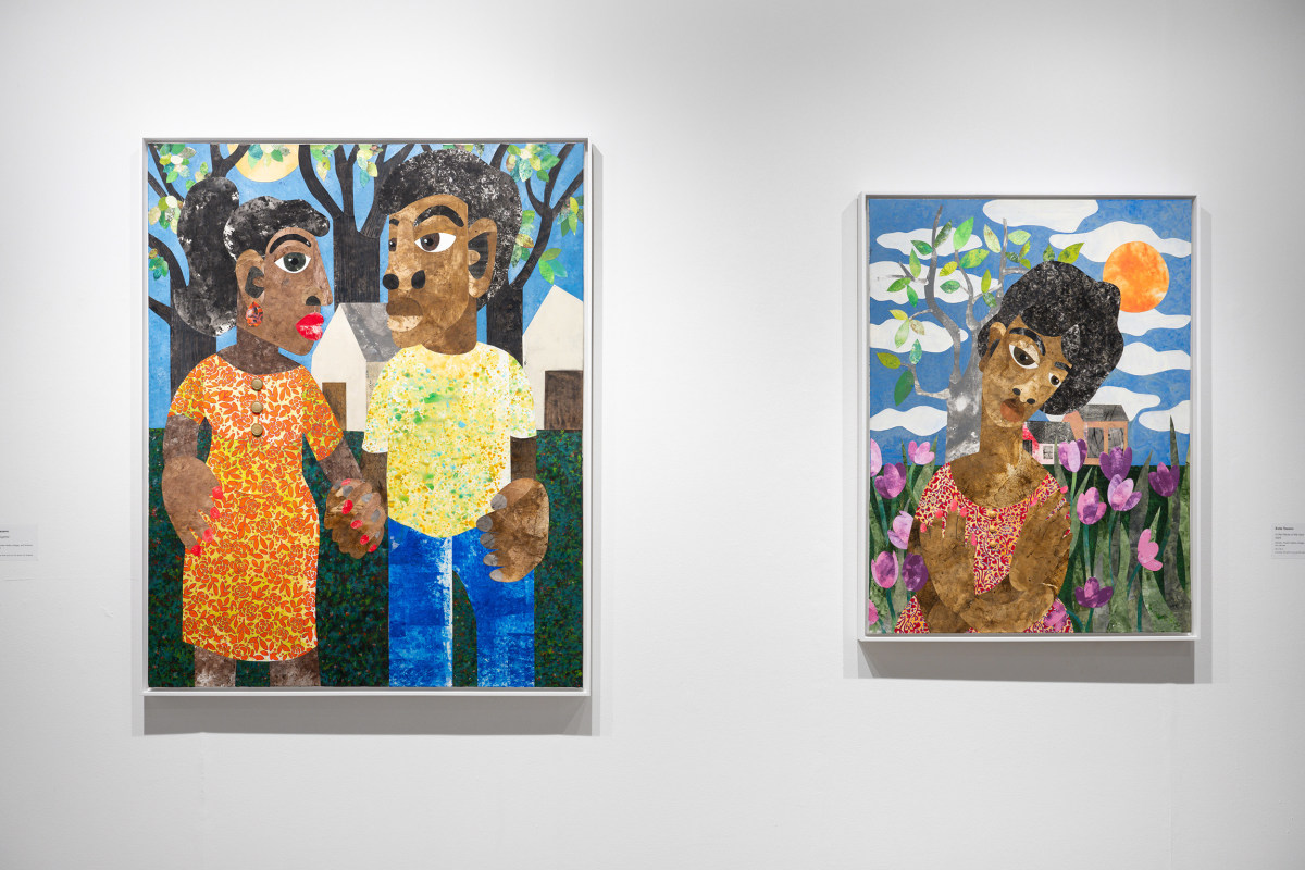 Installation view of&nbsp;Solace and Sisterhood, on view from&nbsp;February 22 - May 26, 2024.&nbsp;Photo by Vivian Marie Doering.