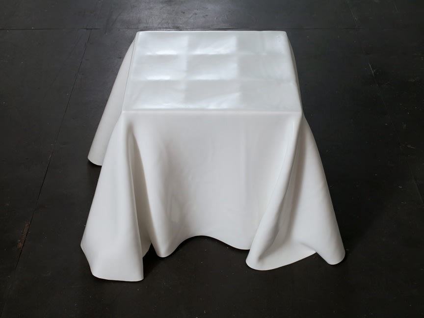 Margie Livingston Draped Cube,&nbsp;2014