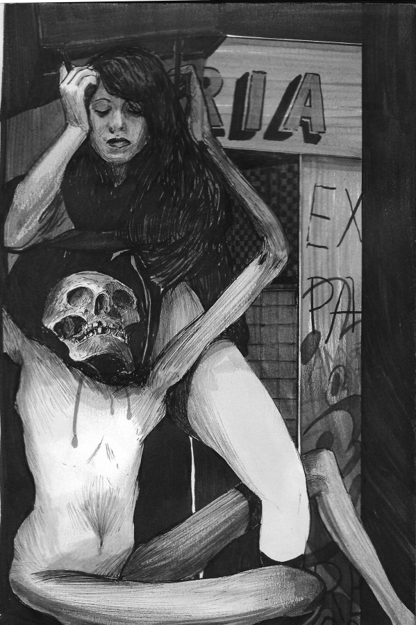 Hugo Crosthwaite Carpas Study, #4, 2013