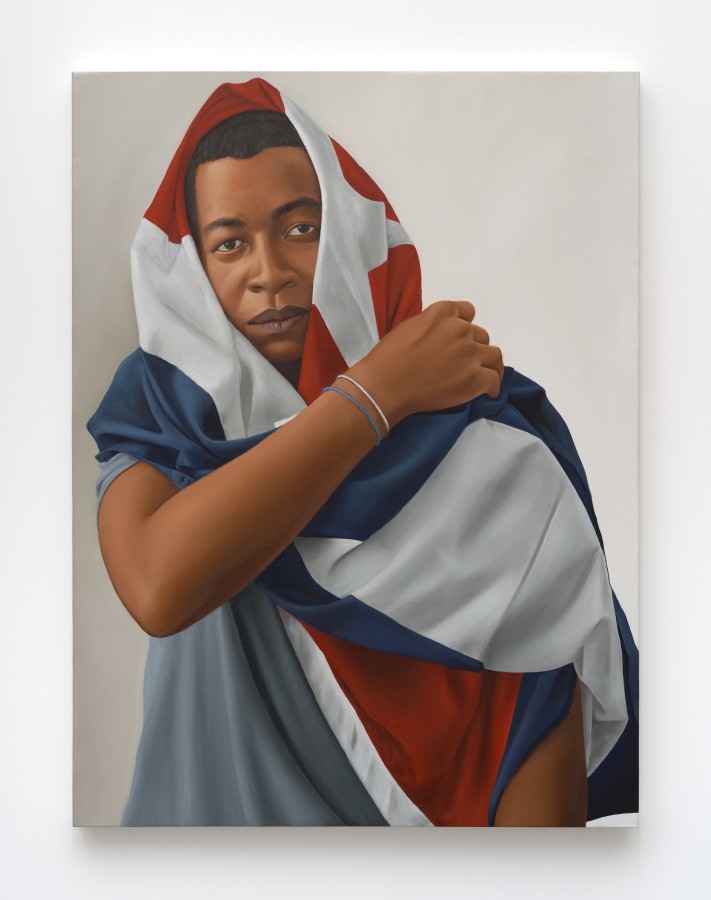 Gabriel Sanchez, Chachi, 2022, Oil on canvas, 47 x 35.25 in.