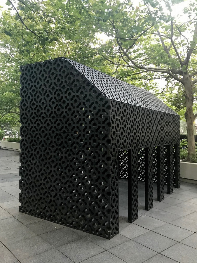 Installation view of Screenhouse​