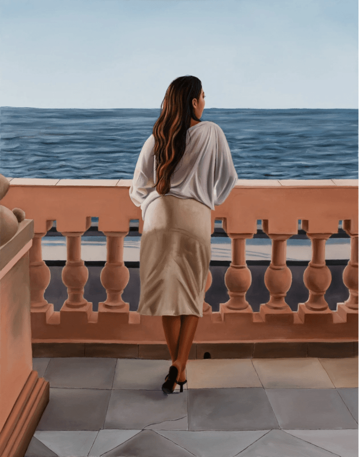 Ivory Tower, 2023, Oil on canvas