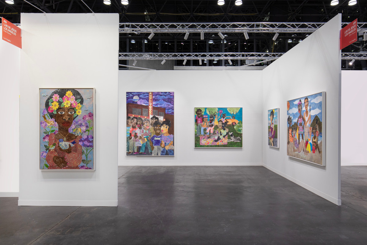 Evita Tezeno, The Armory Show 2025, Booth 419, installation view