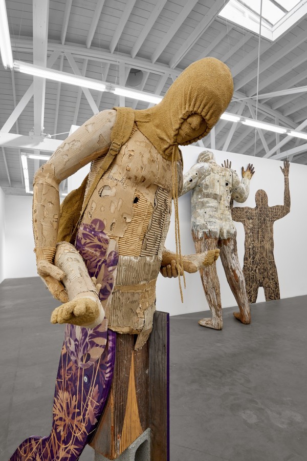 Installation view of&nbsp;HECTOR DIONICIO MENDOZA: Buscando Futuro / Searching for a Future, on view from January 13 to February 17, 2024