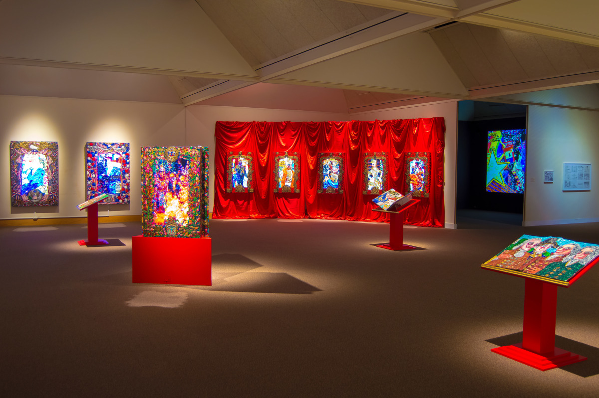 Installation View of&nbsp;Federico Solmi: The Grand Masquerade