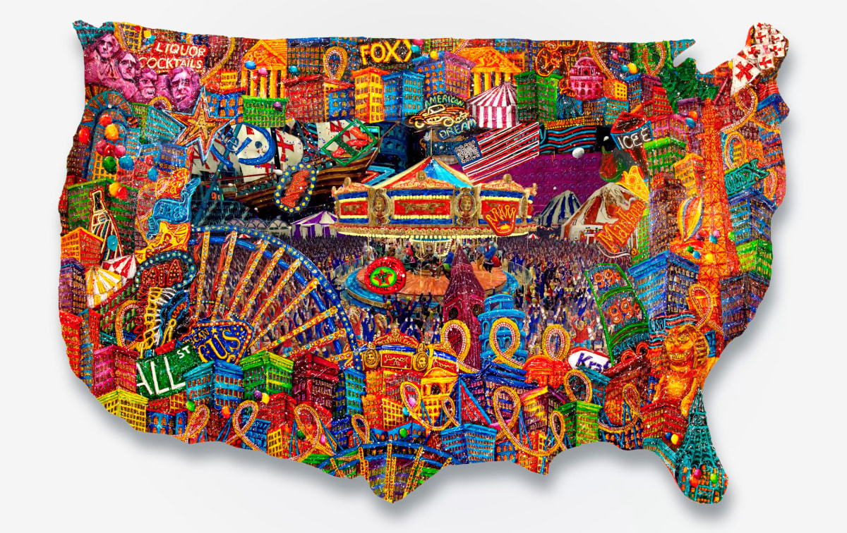 Federico Solmi American Circus, 2019