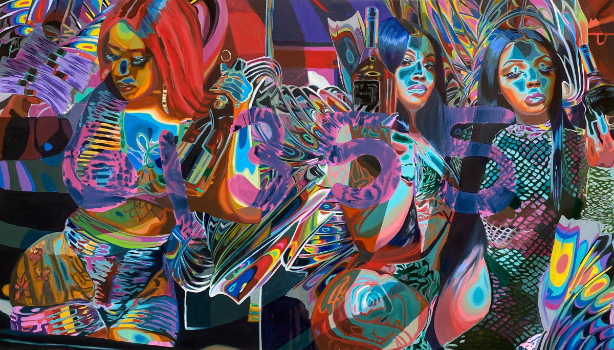 Caitlin Cherry Domain Vagues (Art McGee), 2020