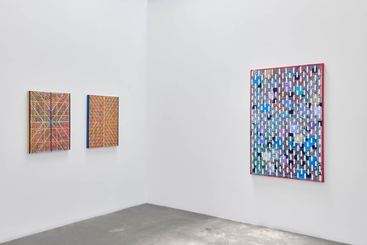 Installation view of KELLEY JOHNSON: Elusive Spaces, on view June 14 &ndash; Juy 19, 2025