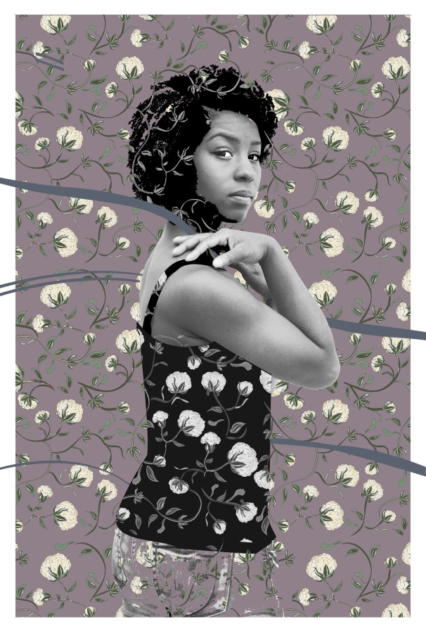 Carla Jay Harris, Desert Cotton Series, Amy, 2018 Archival pigment print 36 x 24 in.