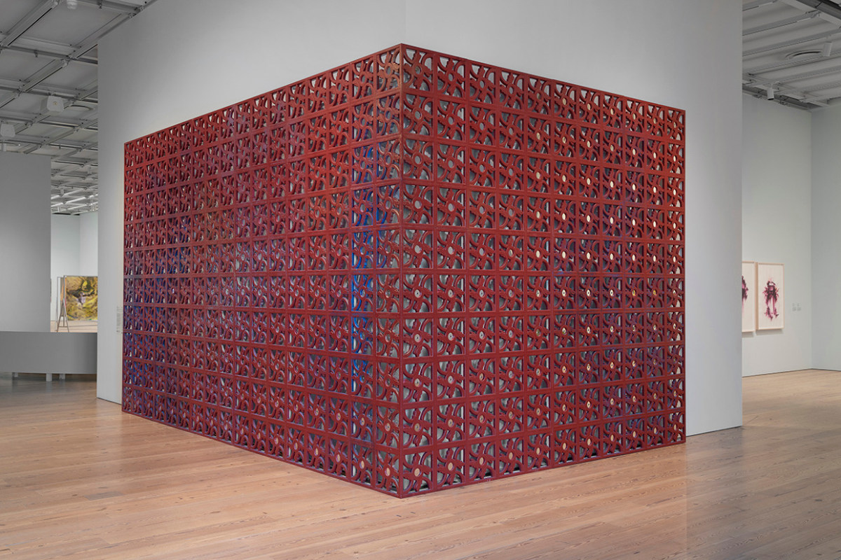 Edra Soto,&nbsp;GRAFT, 2022. Installation view of&nbsp;no existe un mundo poshurac&aacute;n: Puerto Rican Art in the Wake of Hurricane Maria, at the Whitney Museum of American Art, New York,&nbsp;November 23, 2022&ndash;April 23, 2023.