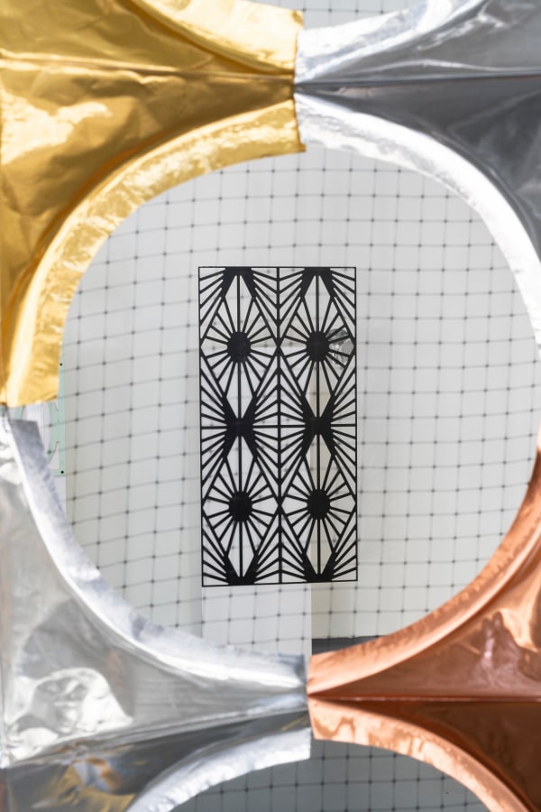 Installation view of&nbsp;Destination/El Destino: a decade of GRAFT,&nbsp;Hyde Park Art Center,&nbsp;April 22 &ndash; August 6, 2023