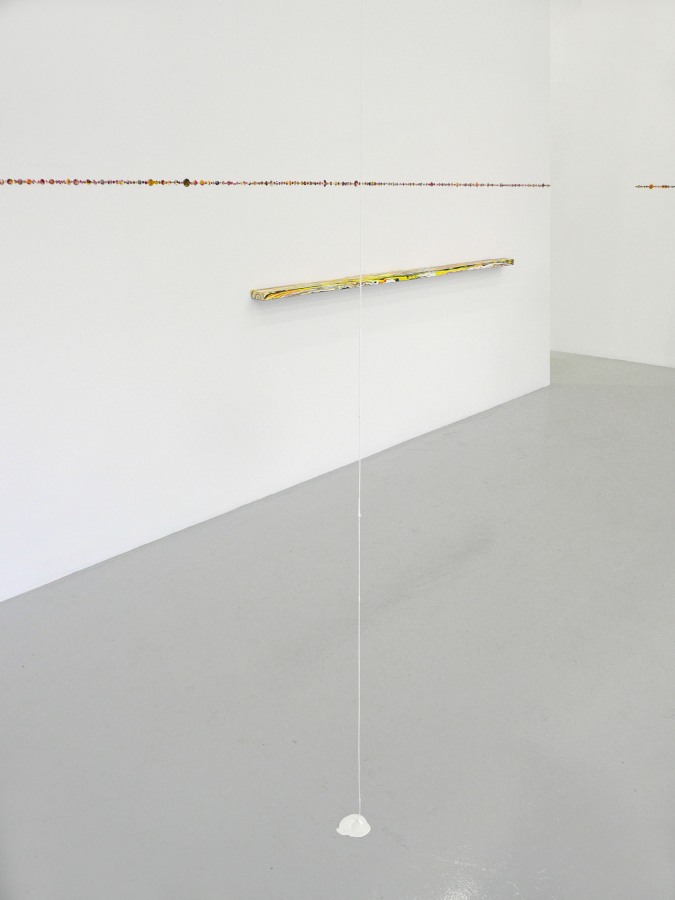 Installation View of Margie Livingston: Paint Objects