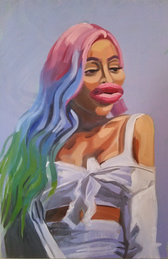 Caitlin Cherry Blacchyna, 2017 Oil on canvas