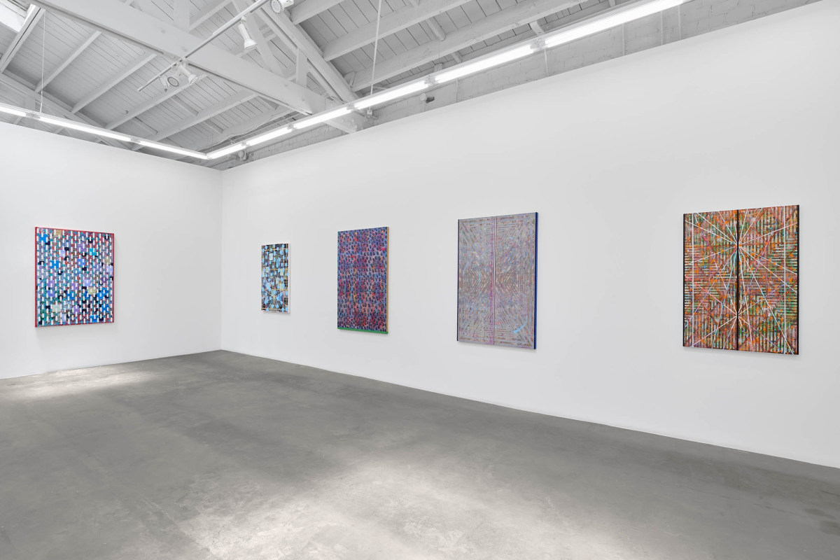 Installation view of KELLEY JOHNSON: Elusive Spaces, on view June 14 &ndash; Juy 19, 2025