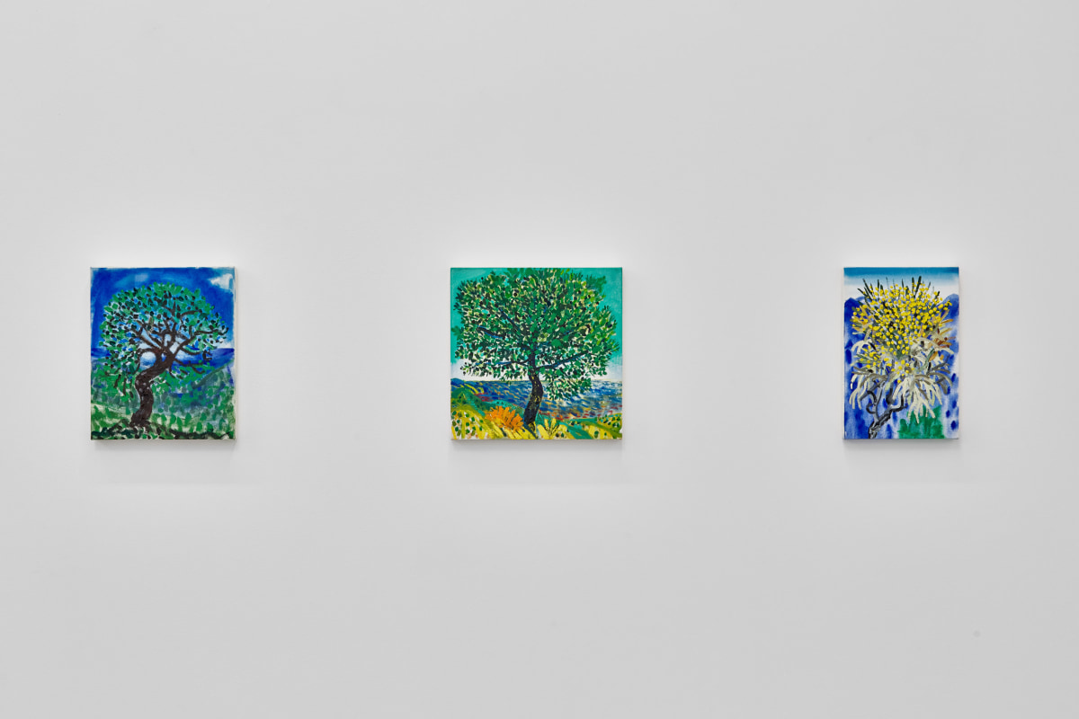 Installation view of ERIK OLSON: The Mountain and the Sea, on view June 17 - August 5, 2023