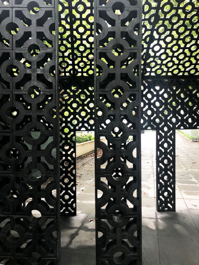 Installation view of Screenhouse​