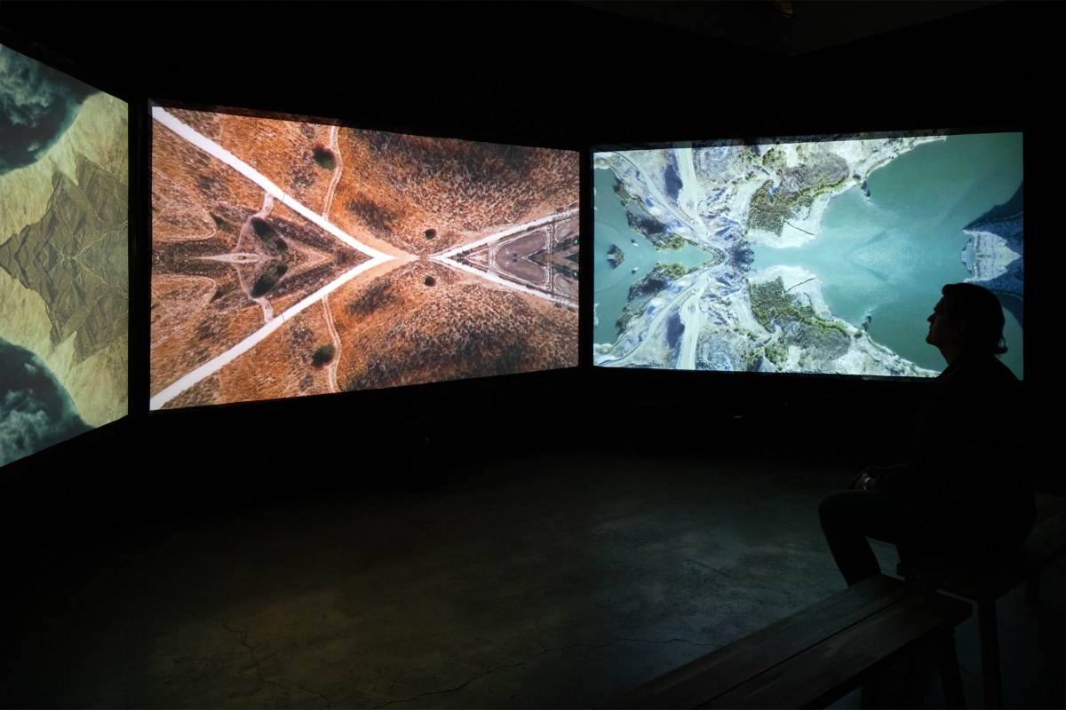 Installation view: &nbsp;Lia Halloran&nbsp;Double Horizon