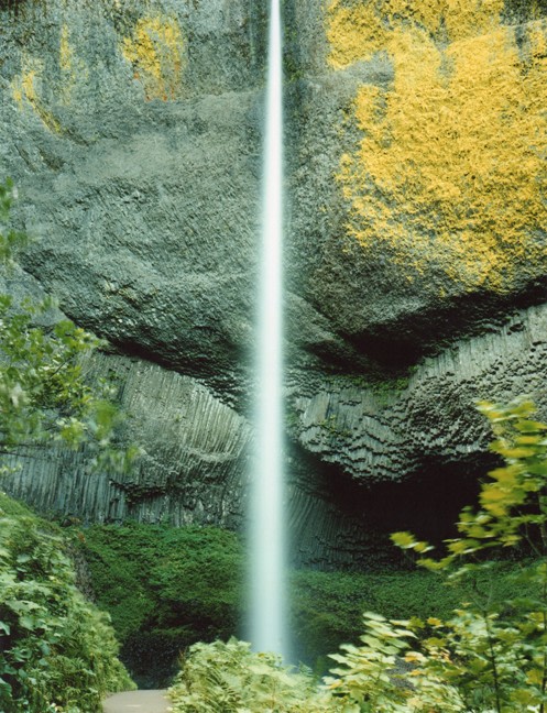 Kaucylia Brooke  Latourell Falls LS (from the series The Last Time I Saw You), 2012 Chromogenic print 40 x 30 in.