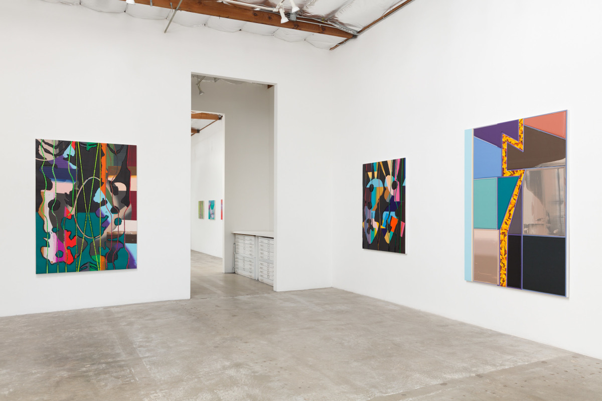 Installation View of Britton Tolliver: Bend To Play
