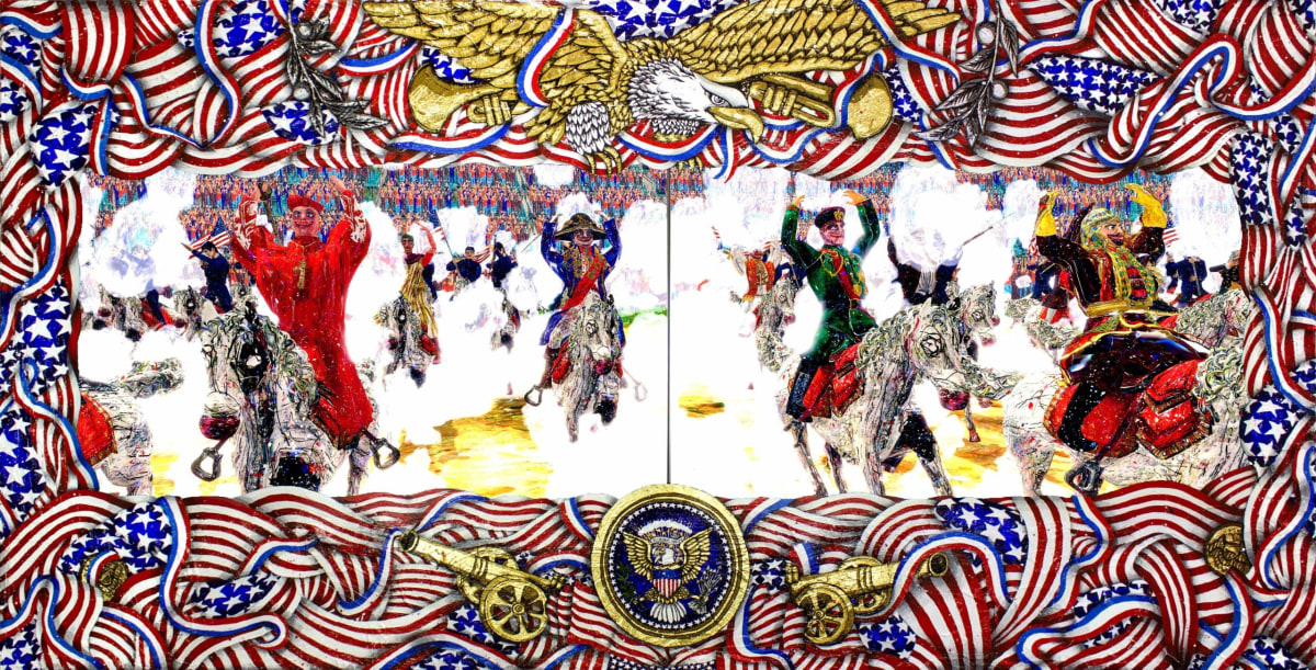 Federico Solmi The Grand Masquerade, 2018