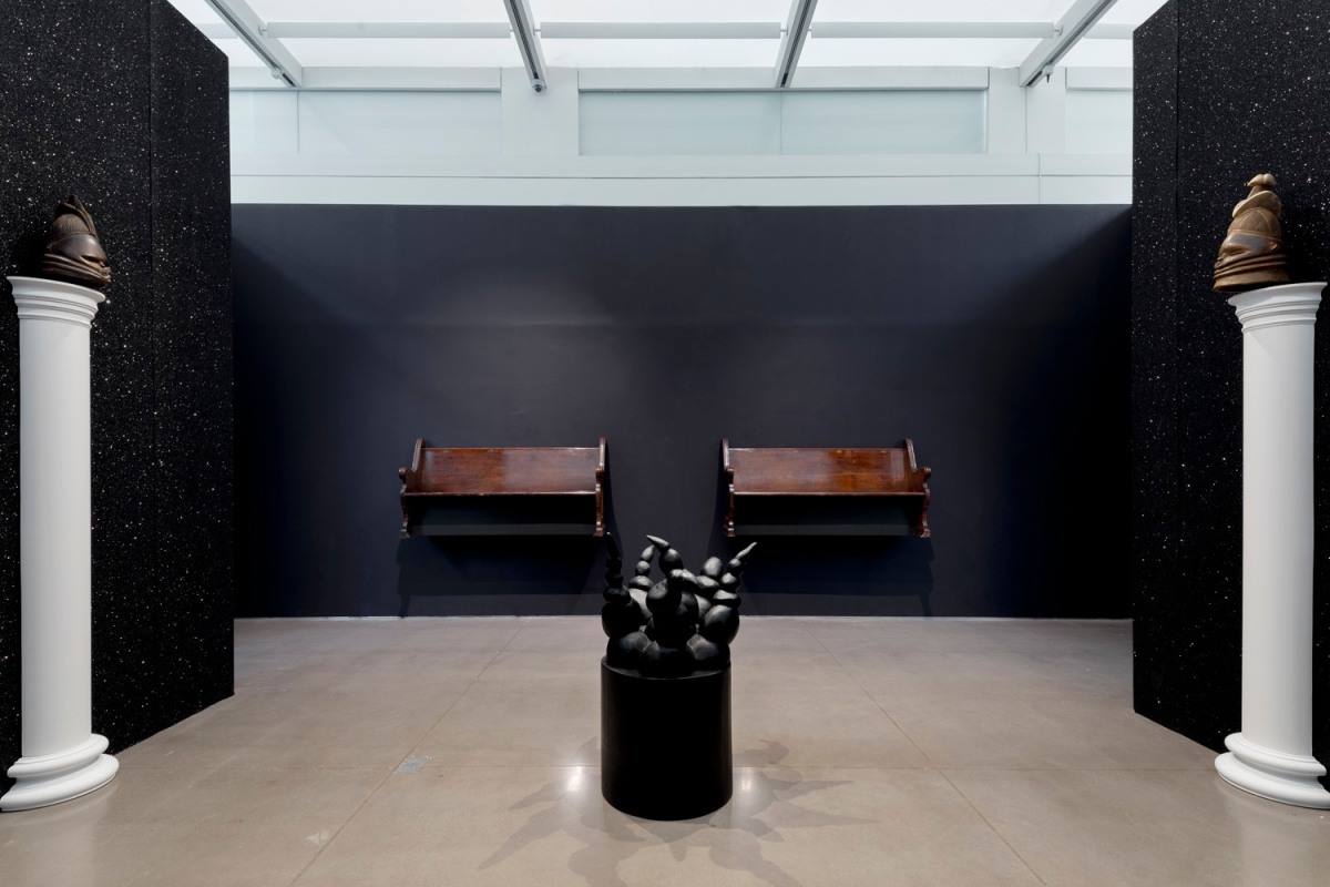 Installation View of Alexandria Smith:&nbsp;Monuments to an Effigy&nbsp;at the Queens Museum.&nbsp;